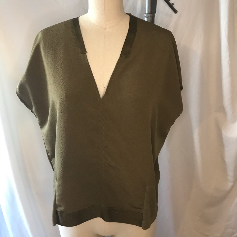 Zara W&B Collection Blouse